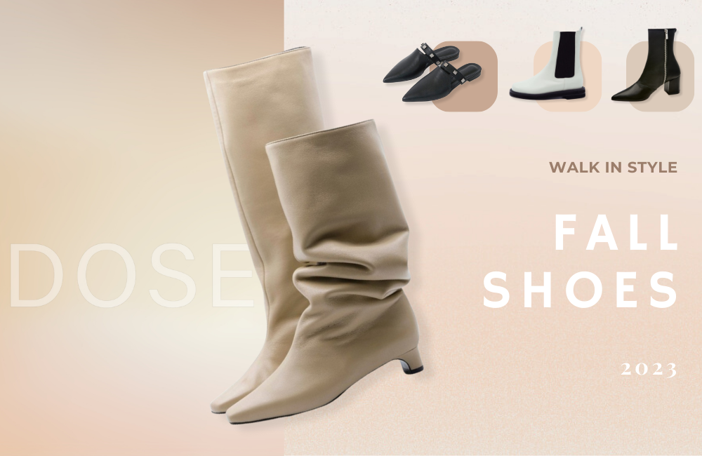 Walk in Style with Our 2023 Fall Shoe Collection