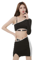 Asymmetric Buckle Top - Dose
