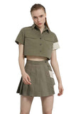 Badge Cropped Shirt - Dose