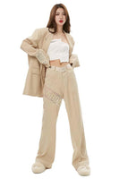 Beige Badge Jacket - Dose