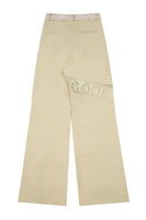 Beige High-Waisted Pants - Dose