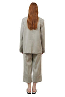 Beige Relaxed Pocket Blazer - Dose