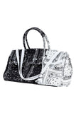 Black and White Remade Bandana Bag - Dose