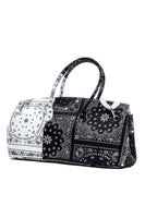 Black and White Remade Bandana Bag - Dose