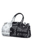 Black and White Remade Bandana Bag - Dose