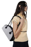 Black Canvas Harper Bag - Dose