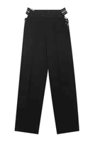 Black Cut-Out Pants - Dose