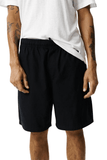 Black Ninety Eights Recycled Baggy Elastic Waist Shorts - Dose