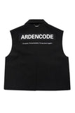 Black Oversized Vest - Dose