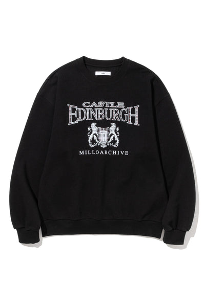 Black Vintage Castle Crewneck - Dose