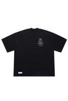 Black Washing-Instructions Round-Neck T-Shirt - Dose