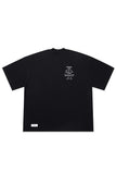 Black Washing-Instructions Round-Neck T-Shirt - Dose