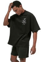Black Washing-Instructions Round-Neck T-Shirt - Dose