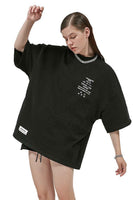 Black Washing-Instructions Round-Neck T-Shirt - Dose