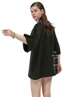 Black Washing-Instructions Round-Neck T-Shirt - Dose