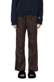 Creased Leather Pants in Brown - Dose
