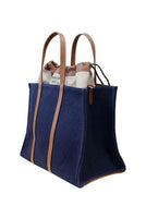 Canvas Navy New Vase Bag - Dose