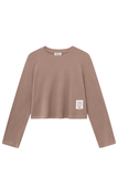 Cappuccino Cropped Box Crew - Dose