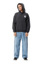 Charcoal Choose Life Recycled Pull On Hood - Dose