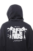 Charcoal Choose Life Recycled Pull On Hood - Dose