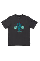 Charcoal Grooves Recycled Retro Fit Tee - Dose