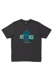 Charcoal Grooves Recycled Retro Fit Tee - Dose