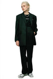 Contrast Embroidery Suit - Dose