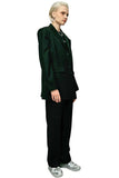 Contrast Embroidery Suit - Dose