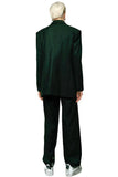Contrast Embroidery Suit - Dose