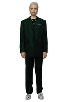 Contrast Embroidery Suit - Dose