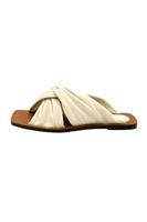 Cream Sohvi Flats - Dose
