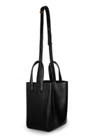 Eight Black Leather Tote - Dose