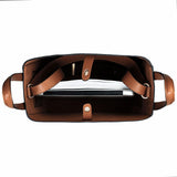 Eight Tan Leather Tote - Dose