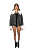 Faux Fur Jeans Jacket - Dose