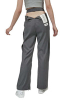 Grey Bite Flip High-Waisted Pants - Dose