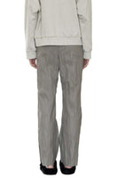 Creased Leather Pants in Grey - Dose