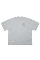 Grey Washing-Instructions Round-Neck T-Shirt - Dose