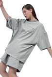Grey Washing-Instructions Round-Neck T-Shirt - Dose