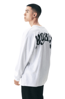 Here lies Boxy Drop-shoulder Long Sleeve Tee - Dose