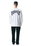 Here lies Boxy Drop-shoulder Long Sleeve Tee - Dose