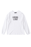 Here lies Boxy Drop-shoulder Long Sleeve Tee - Dose