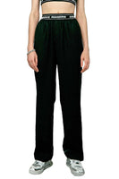 High-waist Logo Straight Pants - Dose