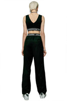 High-waist Logo Straight Pants - Dose