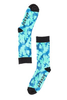Jade Floral Linger Unisex Organic Socks One Pack - Dose