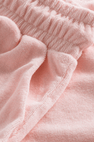 Light Pink Terry Low Shorts - Dose