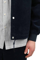 Navy Blue Akron Coach Jacket - Dose