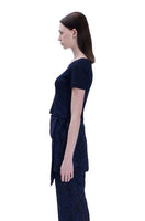 Navy Cut Out T-Shirt - Dose