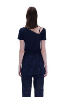 Navy Cut Out T-Shirt - Dose