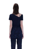 Navy Cut Out T-Shirt - Dose