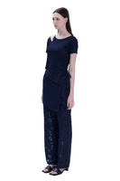 Navy Cut Out T-Shirt - Dose